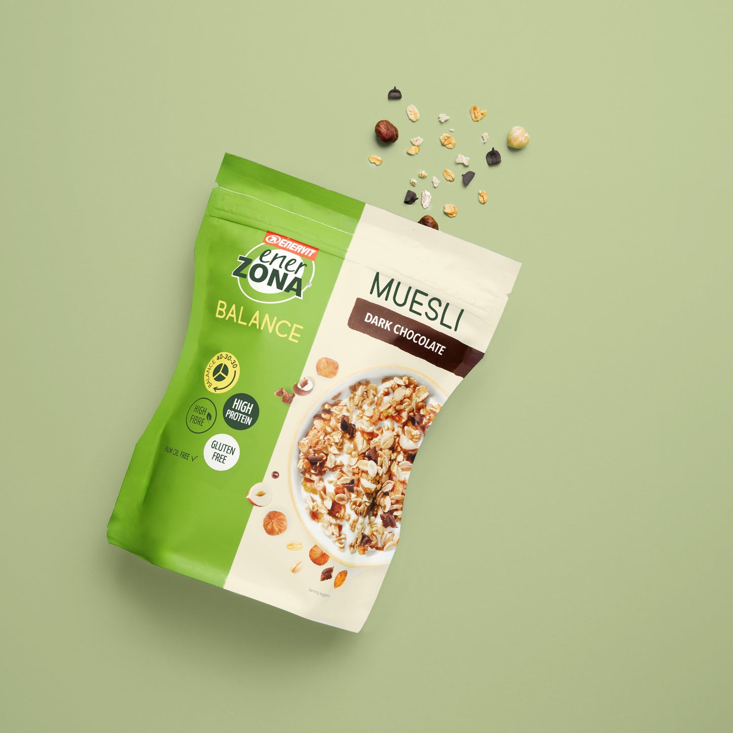 EnerZona ® Muesli Ciocolata Neagra