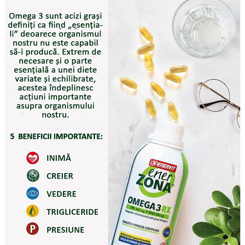 EnerZona® Omega 3 RX 60 cps x1g